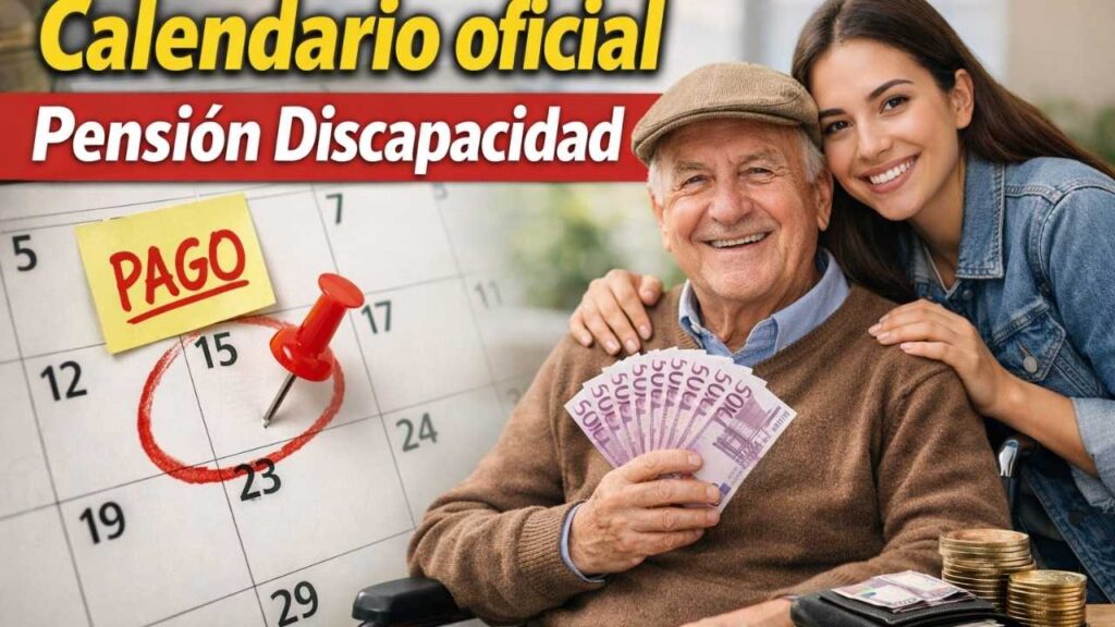 Calendario oficial Pensión Discapacidad: $3,100 bimestrales, requisitos y fechas de pago marzo–abril 2026
