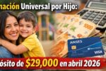 Asignación Universal por Hijo: depósito de $29,000 en abril 2026 — requisitos y cómo cobrarlo