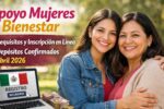 Apoyo Mujeres Bienestar: requisitos, inscripción en línea y depósitos confirmados abril 2026
