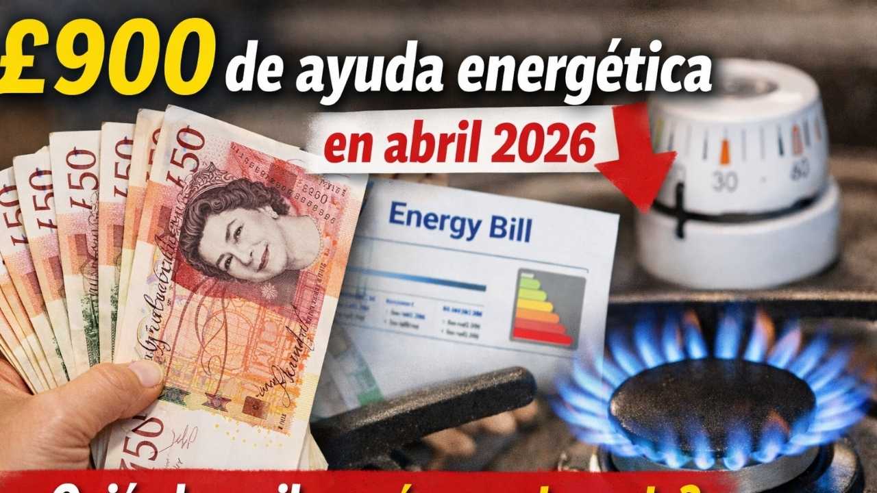 £900 de ayuda energética en abril 2026 — quién la recibe y cómo reclamarla
