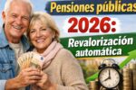 Pensiones públicas 2026: revalorización automática, quién se beneficia y cómo solicitar el aumento