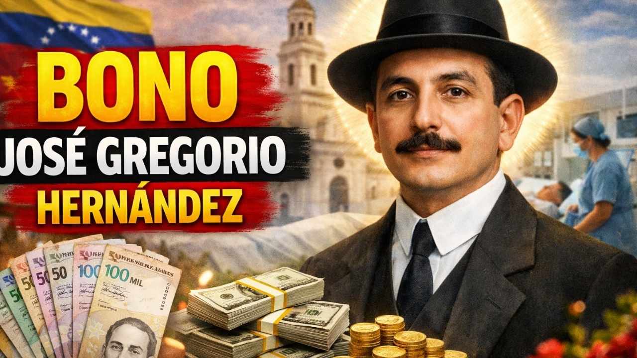 Bono José Gregorio Hernández: $20 para personas con discapacidad, requisitos y pago confirmado abril 2026