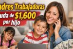 Madres trabajadoras: ayuda de $1,600 por hijo, pasos para solicitar y cobro abril 2026