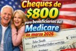 cheques de $800 para beneficiarios del Medicare en marzo 2026 — quién califica y cómo aplicar