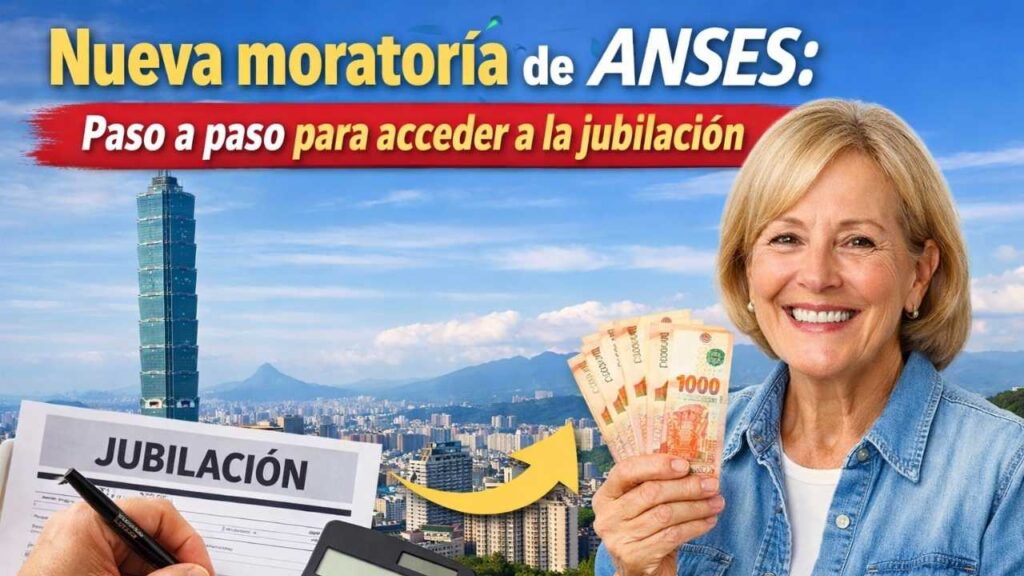 Nueva moratoria de ANSES: paso a paso para acceder a la jubilación
