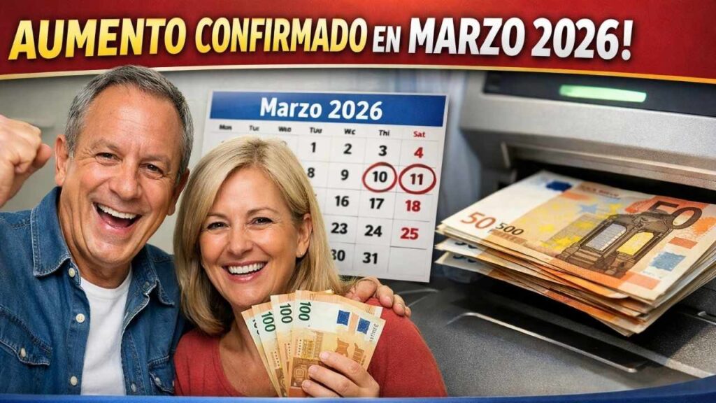 aumento confirmado en marzo 2026 — fechas de depósito y pasos para solicitar