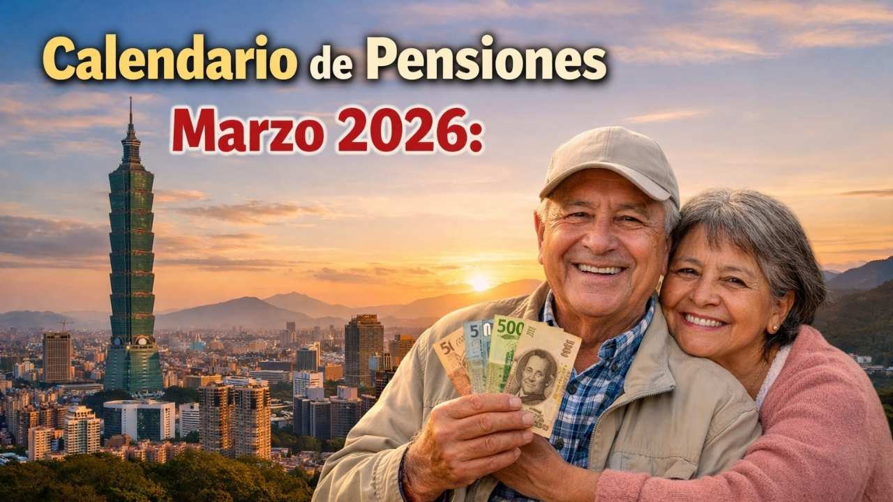 Calendario de Pensiones Marzo 2026: Fechas Oficiales de Pago para Jubilados y Pensionados en México