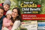 Pago del Canada Child Benefit en abril 2026 — monto actualizado, elegibilidad y solicitud en línea