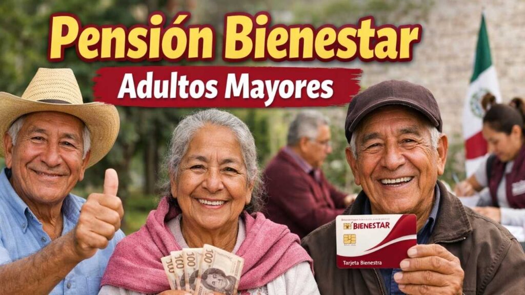 Pensión Bienestar Adultos Mayores: $6,000 confirmados, cómo registrarse y cobrar en marzo–abril 2026