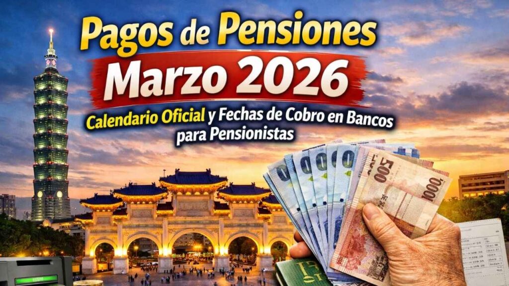 Pagos de Pensiones Marzo 2026: Calendario Oficial y Fechas de Cobro en Bancos para Pensionistas